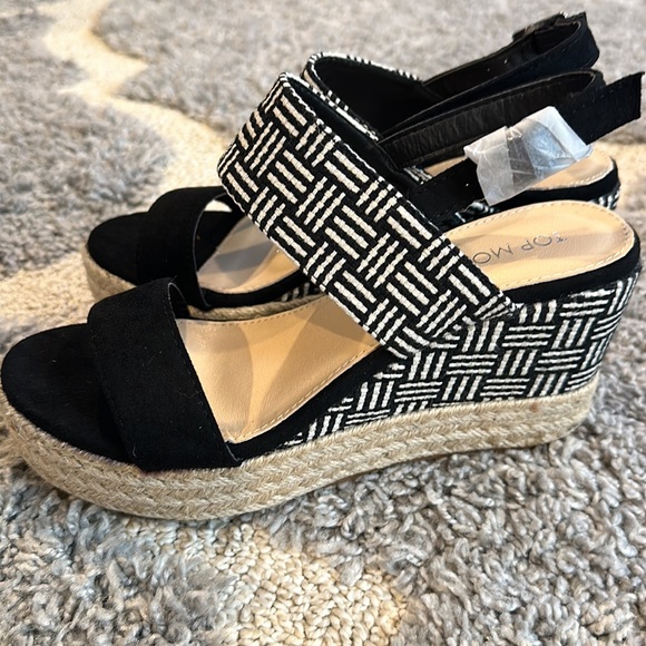 Top Moda wedges size 6 1/2 NWT NIB - Picture 10 of 11
